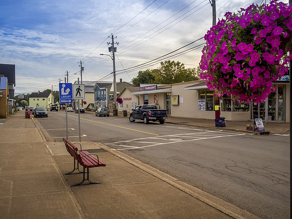  Main Street, Parrsboro, Nova Scotia, Canada Picture Board by Mark Llewellyn
