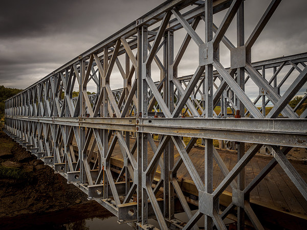 Iron Bridge, Port Granville, Nova Scotia, Canada Picture Board by Mark Llewellyn