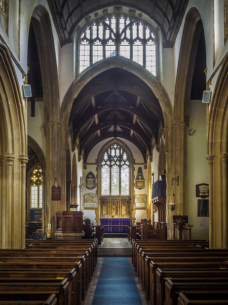 St Cyriac Church, Lacock, England, UK Picture Board by Mark Llewellyn