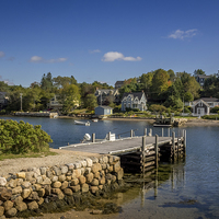 Buy canvas prints of Chester Harbour, Nova Scotia, Canada by Mark Llewellyn