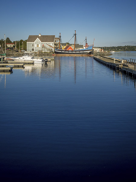 The Hector Ship, Pictou, Nova Scotia, Canada Picture Board by Mark Llewellyn