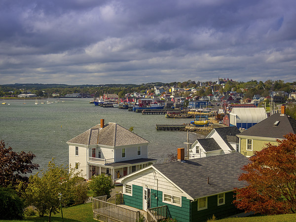 Lunenburg Harbour, Nova Scotia, Canada Picture Board by Mark Llewellyn