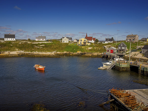 Peggys Cove, Nova Scotia, Canada Picture Board by Mark Llewellyn