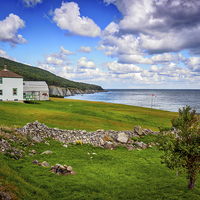 Buy canvas prints of Meat Cove, Cape Breton, Canada by Mark Llewellyn