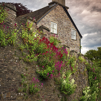 Buy canvas prints of Cathedral Walls, Brecon, Wales, UK by Mark Llewellyn