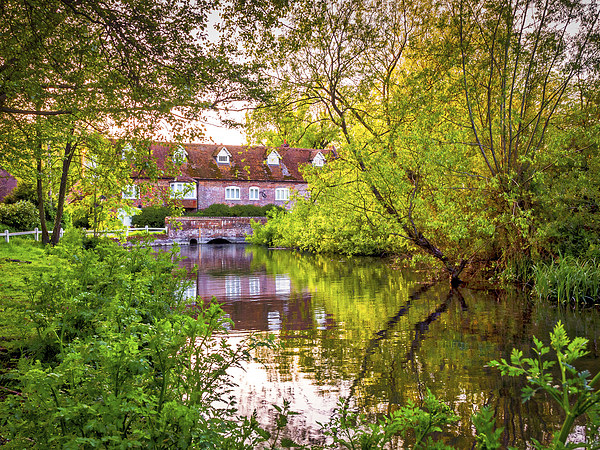 Denford Mill, Hungerford, Berkshire, England, UK Picture Board by Mark Llewellyn