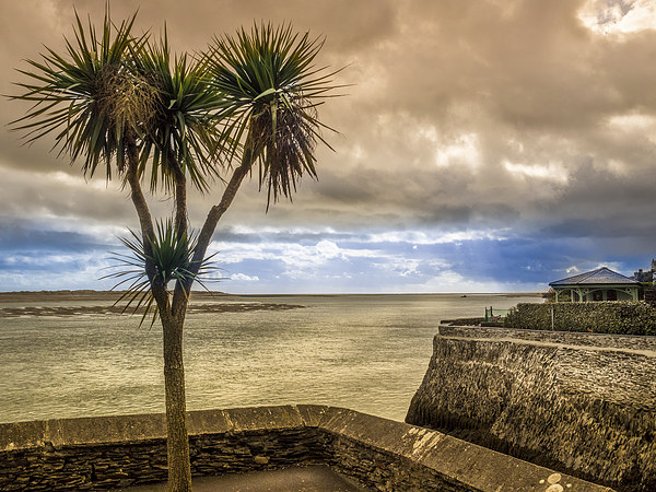 Storm Clouds over Aberdovey, Gwynedd, Wales, UK Picture Board by Mark Llewellyn