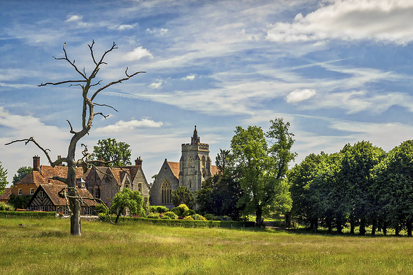 Christ Church, Fosbury, Berkshire, England, UK Picture Board by Mark Llewellyn