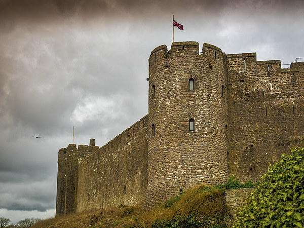 Pembroke Castle, Pembrokeshire, Wales, UK Picture Board by Mark Llewellyn