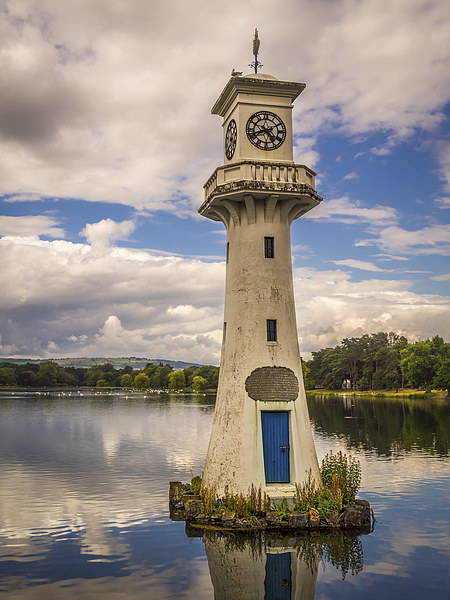 Roath Park Lighthouse, Cardiff, Wales, UK Picture Board by Mark Llewellyn