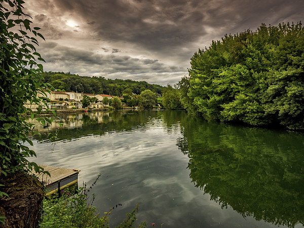 River Charente, Cognac, France Picture Board by Mark Llewellyn