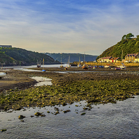 Buy canvas prints of Lower Fishguard Harbour, Pembrokeshire, Wales, UK by Mark Llewellyn
