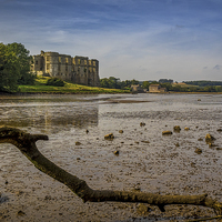 Buy canvas prints of River Carew Estuary, Pembrokeshire, Wales, UK by Mark Llewellyn