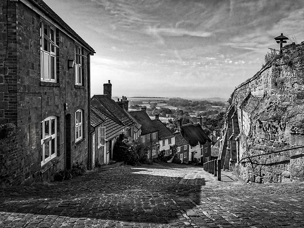 Gold Hill, Shaftesbury, England, UK Picture Board by Mark Llewellyn