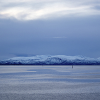 Buy canvas prints of Island Passage, Lofoten, Norway by Mark Llewellyn