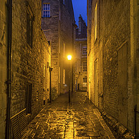 Buy canvas prints of Wet Streets, Bath, England, UK by Mark Llewellyn