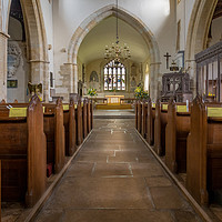 Buy canvas prints of Holy Cross Church, Ramsbury, Wiltshire, UK by Mark Llewellyn