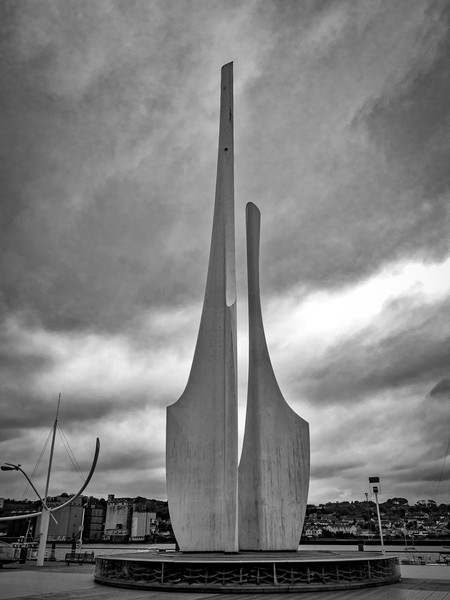 Concrete Sails, Waterford, Ireland Picture Board by Mark Llewellyn