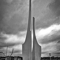 Buy canvas prints of Concrete Sails, Waterford, Ireland by Mark Llewellyn