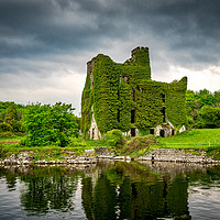 Buy canvas prints of Menlo Castle, Galway, Ireland by Mark Llewellyn