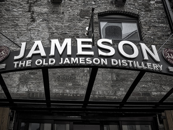 Jamesons Sign Picture Board by Mark Llewellyn