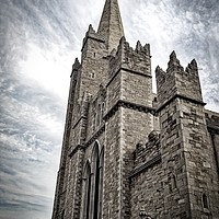 Buy canvas prints of St Patricks Cathedral, Dublin, Ireland by Mark Llewellyn