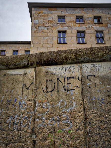 Berlin Wall, Germany Picture Board by Mark Llewellyn