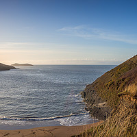 Buy canvas prints of Mwnt Bay, Ceredigion, Wales, UK by Mark Llewellyn