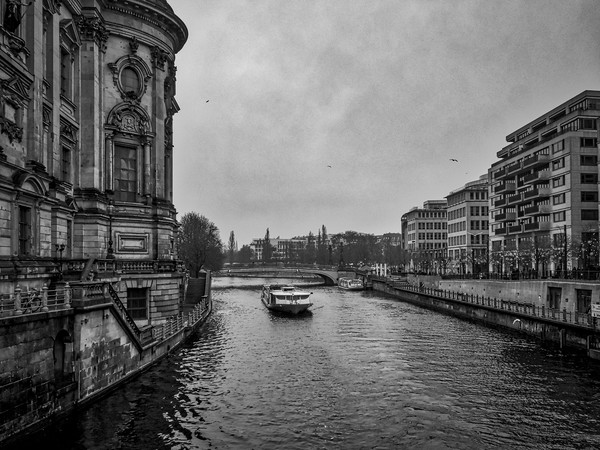 River Spee, Berlin, Germany Picture Board by Mark Llewellyn