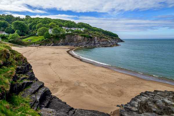 Aberporth Bay, Ceredigion, Wales, UK Picture Board by Mark Llewellyn