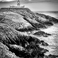 Buy canvas prints of Strumble Head Lighthouse, Pembrokeshire, Wales, UK by Mark Llewellyn