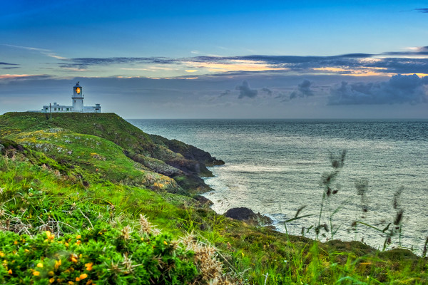 Strumble Head Lighthouse, Pembrokeshire, Wales, UK Picture Board by Mark Llewellyn