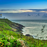 Buy canvas prints of Strumble Head Lighthouse, Pembrokeshire, Wales, UK by Mark Llewellyn
