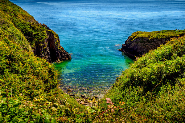 Church Doors Cove, Pembrokeshire, Wales, UK Picture Board by Mark Llewellyn