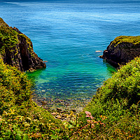 Buy canvas prints of Church Doors Cove, Pembrokeshire, Wales, UK by Mark Llewellyn