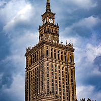 Buy canvas prints of Warsaw Museum of Technology, Poland by Mark Llewellyn