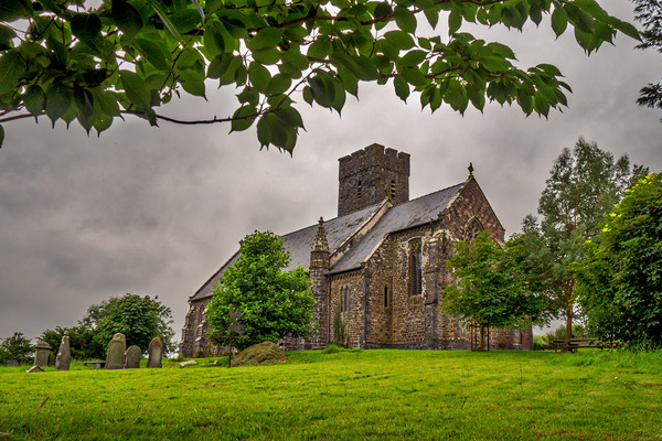St Andrews Church, Narberth, Pembrokeshire, Wales, Picture Board by Mark Llewellyn