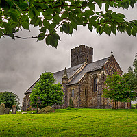 Buy canvas prints of St Andrews Church, Narberth, Pembrokeshire, Wales, by Mark Llewellyn