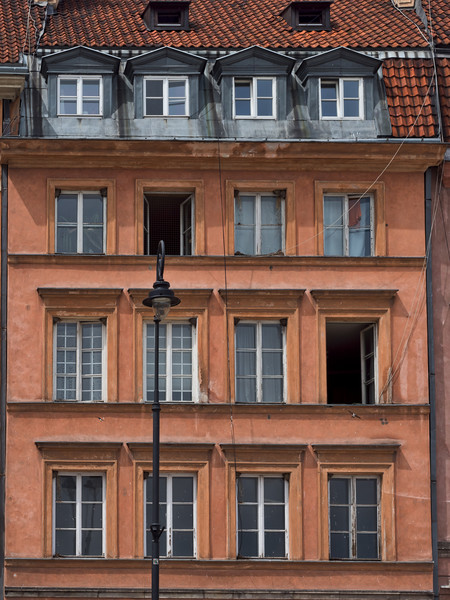 Old Town Buildings, Warsaw, Poland Picture Board by Mark Llewellyn