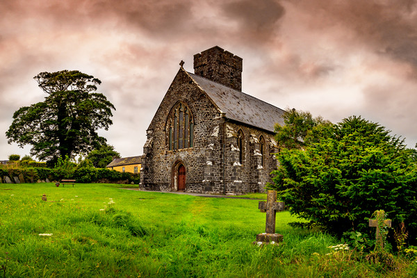 St Andrews Church, Narberth, Pembrokeshire, Wales, Picture Board by Mark Llewellyn