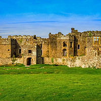 Buy canvas prints of Castle Carew, Pembrokeshire, Wales, UK by Mark Llewellyn
