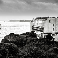Buy canvas prints of South Beach, Tenby, Pembrokeshire, Wales, UK by Mark Llewellyn