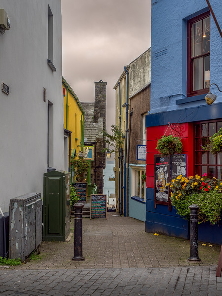 Tenby Alley, Pembrokeshire, Wales, UK Picture Board by Mark Llewellyn
