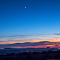 Buy canvas prints of Preseli Hills Sunset, Pembrokeshire, Wales, UK by Mark Llewellyn