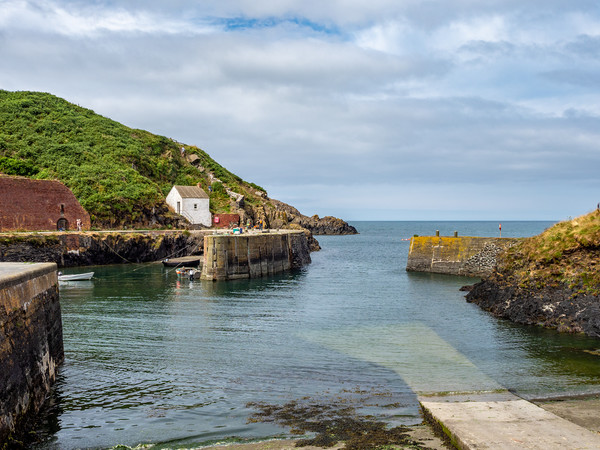 Porthgain Harbour, Pembrokeshire, Wales, UK Picture Board by Mark Llewellyn
