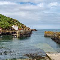 Buy canvas prints of Porthgain Harbour, Pembrokeshire, Wales, UK by Mark Llewellyn