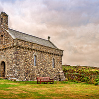 Buy canvas prints of St Nons Retreat Chapel, Pembrokeshire, Wales, UK by Mark Llewellyn