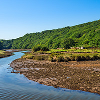 Buy canvas prints of Cresswell Quay, Pembrokeshire, Wales, UK by Mark Llewellyn