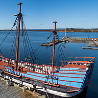 Buy canvas prints of The Hector Ship, Pictou, Nova Scotia, Canada by Mark Llewellyn