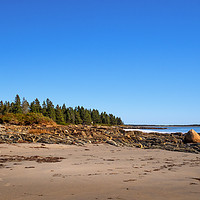 Buy canvas prints of Crescent Beach, Nova Scotia, Canada by Mark Llewellyn